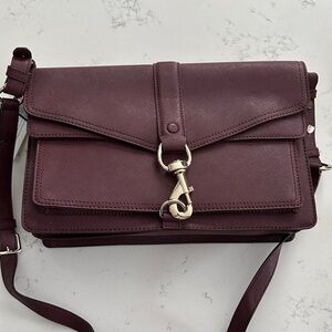 Rebecca Minkoff Burgundy Crossbody Bag
